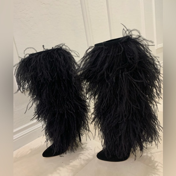 BROTHER VELLIES Palms Feather Shaft Boot  Size 8
Retail $2750 - Picture 3 of 14